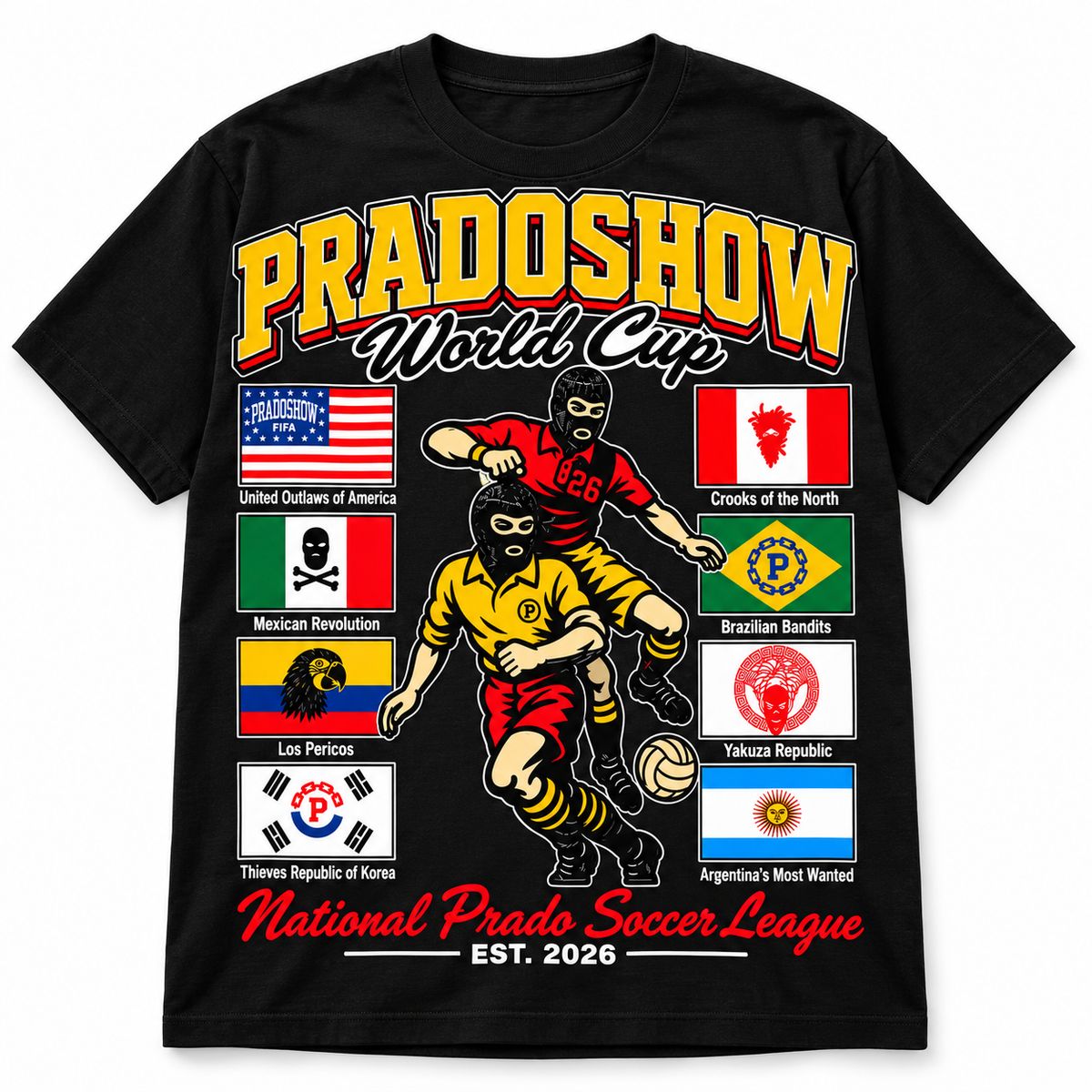 World Cup All Nations T Shirt